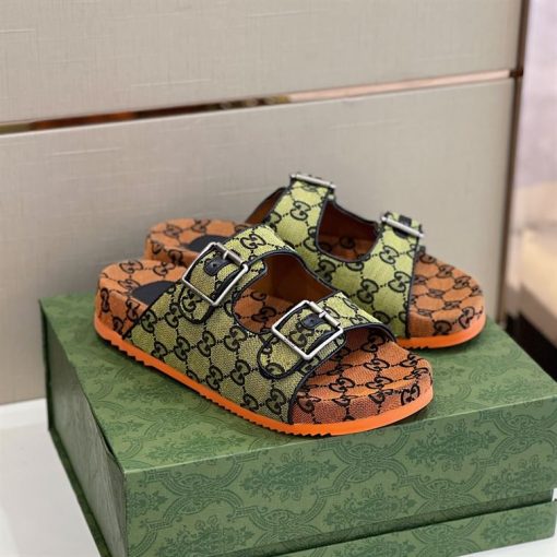 GUCCI MEN'S SLIDE SANDAL WITH STRAPS - GSL032