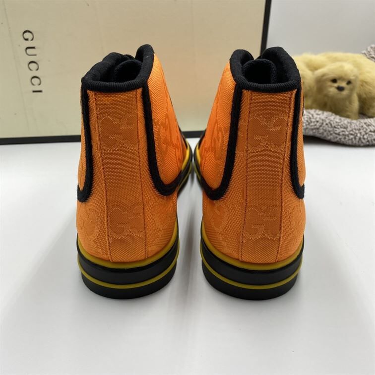 GUCCI OFF THE GRID HIGH TOP ORANGE - GCC049