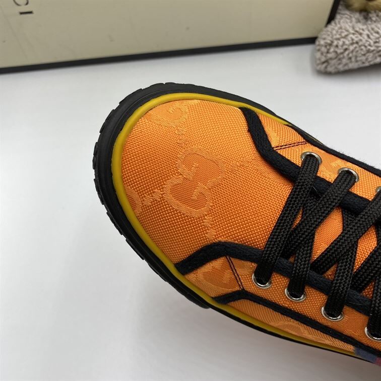GUCCI OFF THE GRID HIGH TOP ORANGE - GCC049