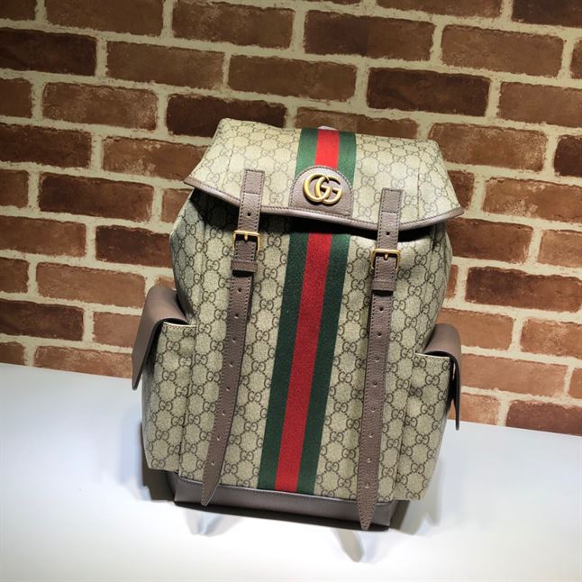 GUCCI OPHIDIA GG MEDIUM BACKPACK - BG052