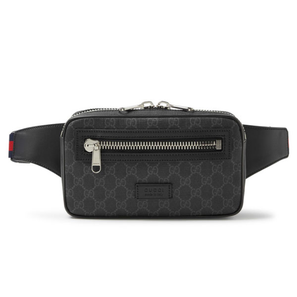 GUCCI OPHIDIA GG-MONOGRAMMED CANVAS BELT BAG - BG041