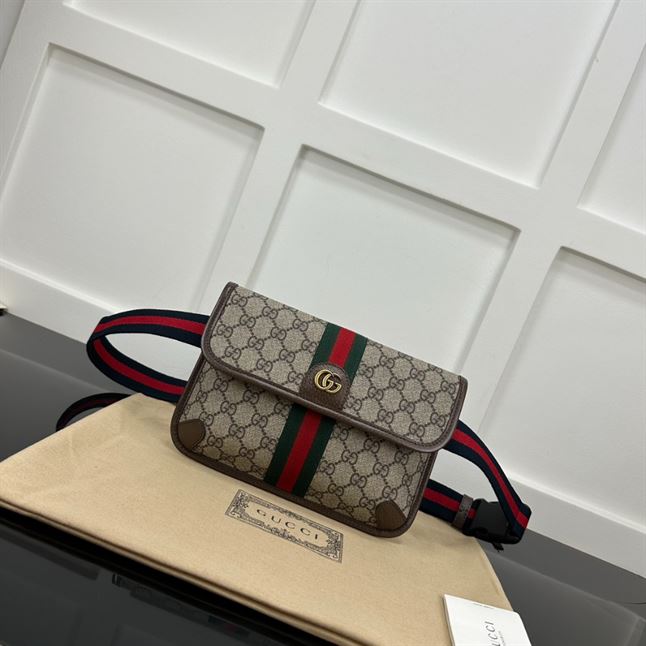 GUCCI OPHIDIA GG SMALL BELT BAG - BG048