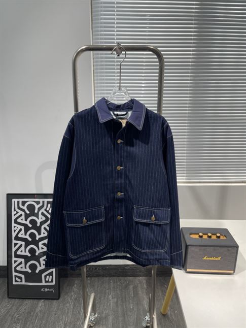 GUCCI PINSTRIPE DENIM JACKET - GCJ042
