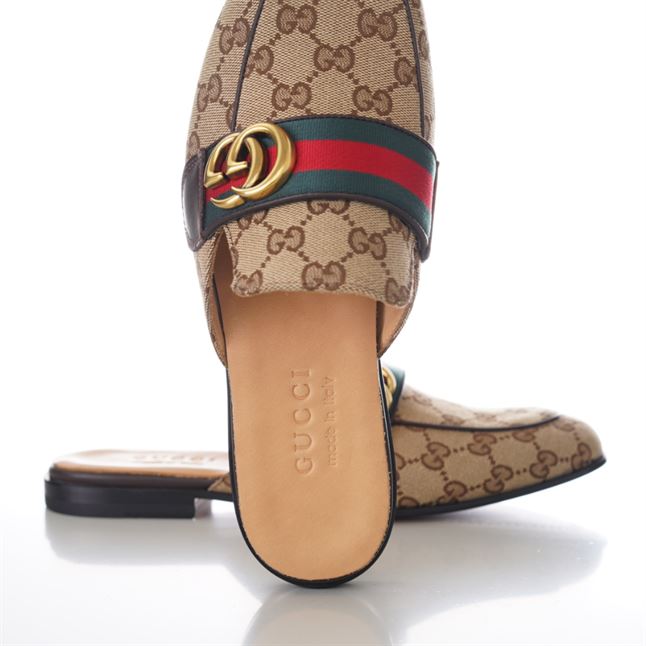 GUCCI PRINCETOWN GG SLIPPERS - GL038