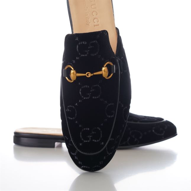 GUCCI PRINCETOWN GG SLIPPERS - GL039