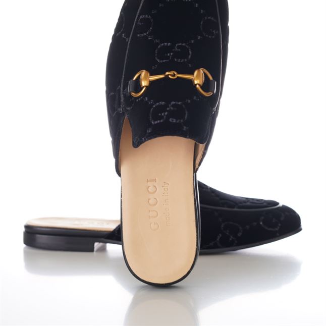 GUCCI PRINCETOWN GG SLIPPERS - GL039