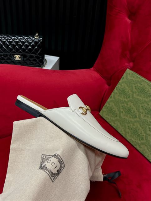 GUCCI PRINCETOWN LEATHER SLIPPER - GL022