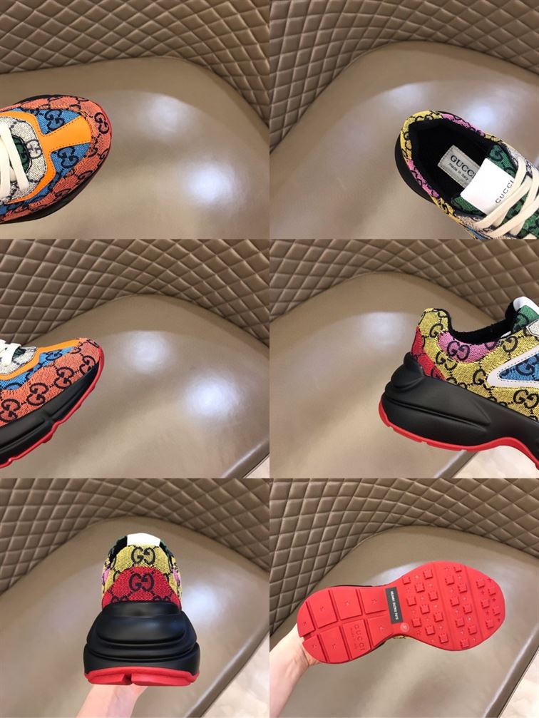 GUCCI RHYTON GG MULTICOLOR SNEAKERS - GCC020