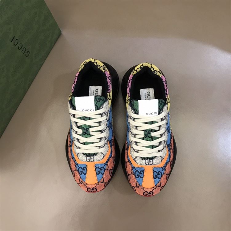 GUCCI RHYTON GG MULTICOLOR SNEAKERS - GCC020
