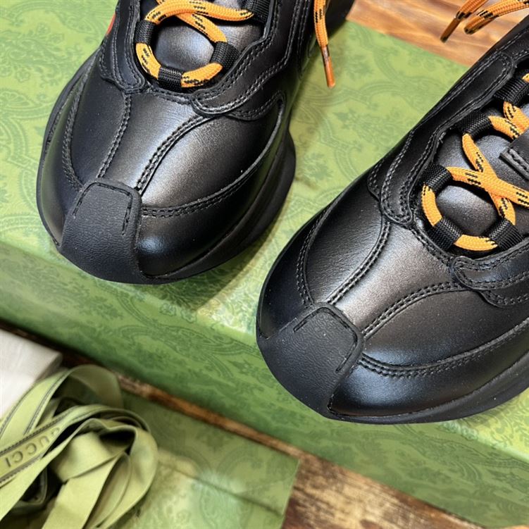 GUCCI RUN SIDE-STRIPE SNEAKERS - GCC095