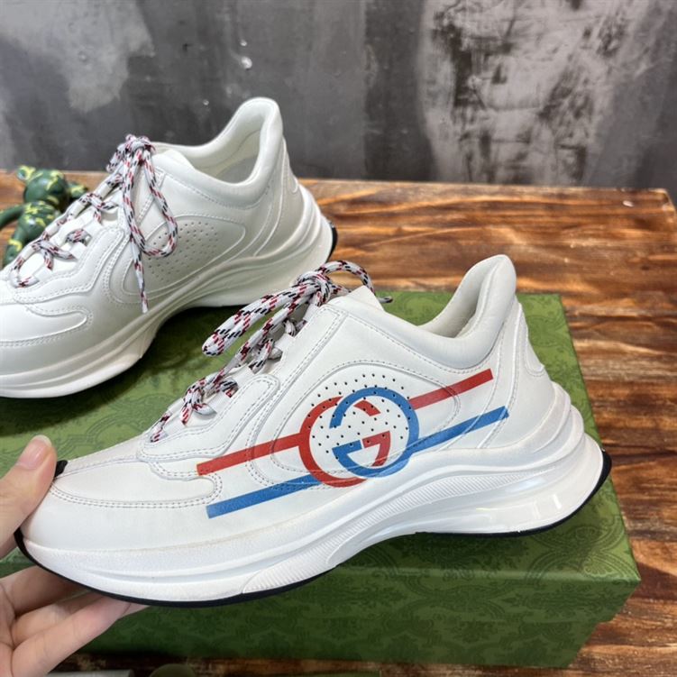 GUCCI RUN SIDE-STRIPE SNEAKERS - GCC096