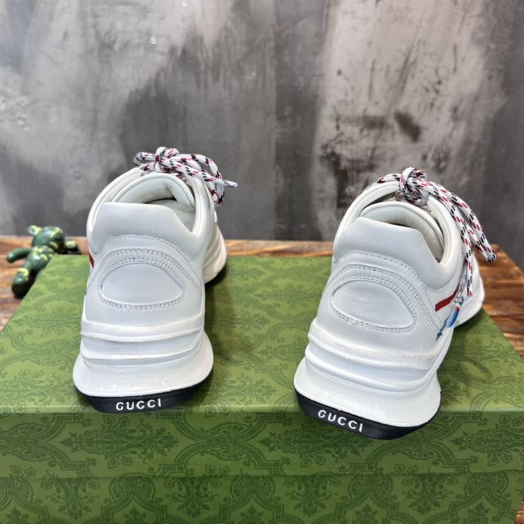 GUCCI RUN SIDE-STRIPE SNEAKERS - GCC096