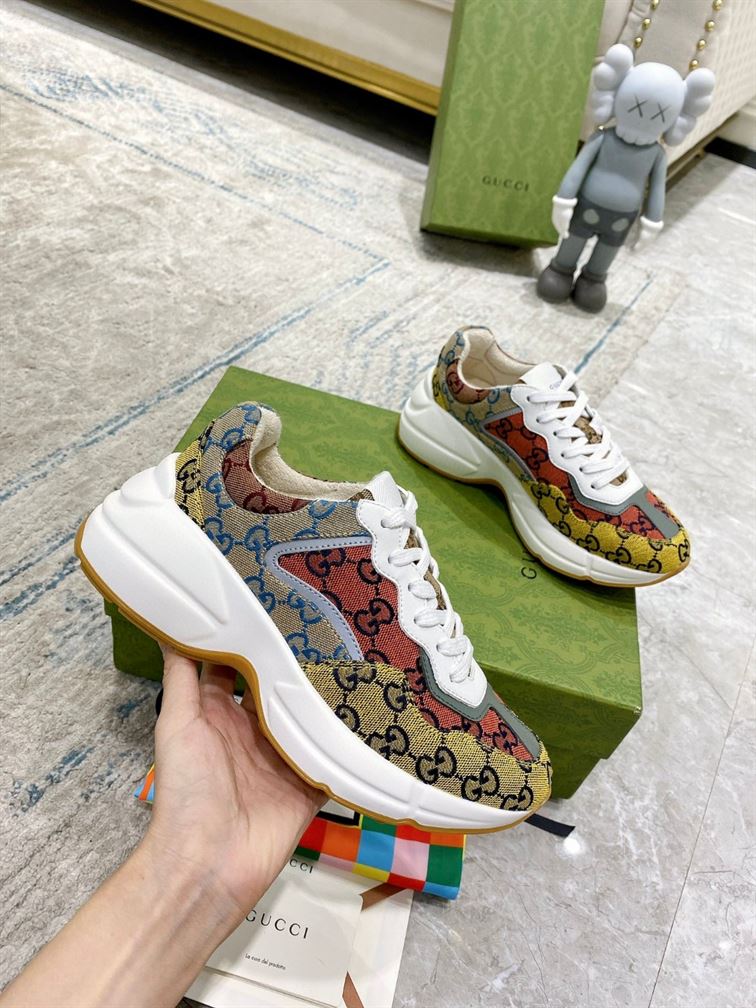 GUCCI RYTHON GG MULTICOLOR SNEAKER - GCC100