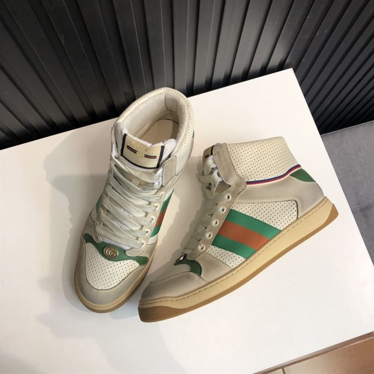 GUCCI SCREENER GG HIGH TOP SNEAKERS - GCC057