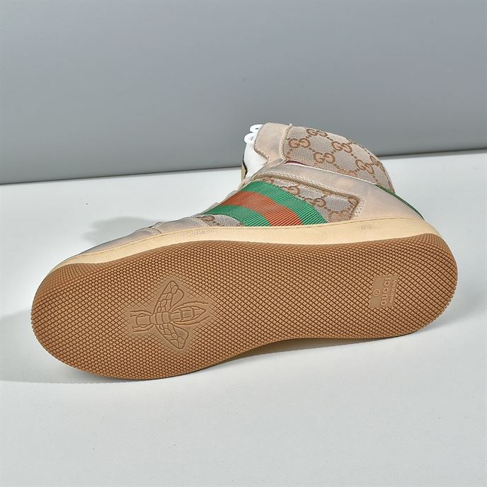 GUCCI SCREENER GG HIGH TOP SNEAKERS - GCC061