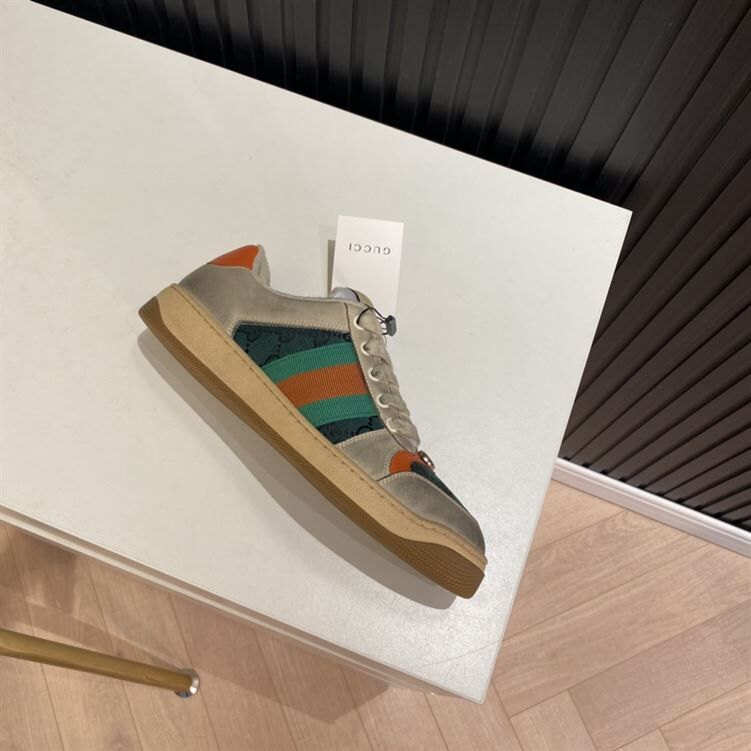 GUCCI SCREENER GG WHITE GREEN - GCC056