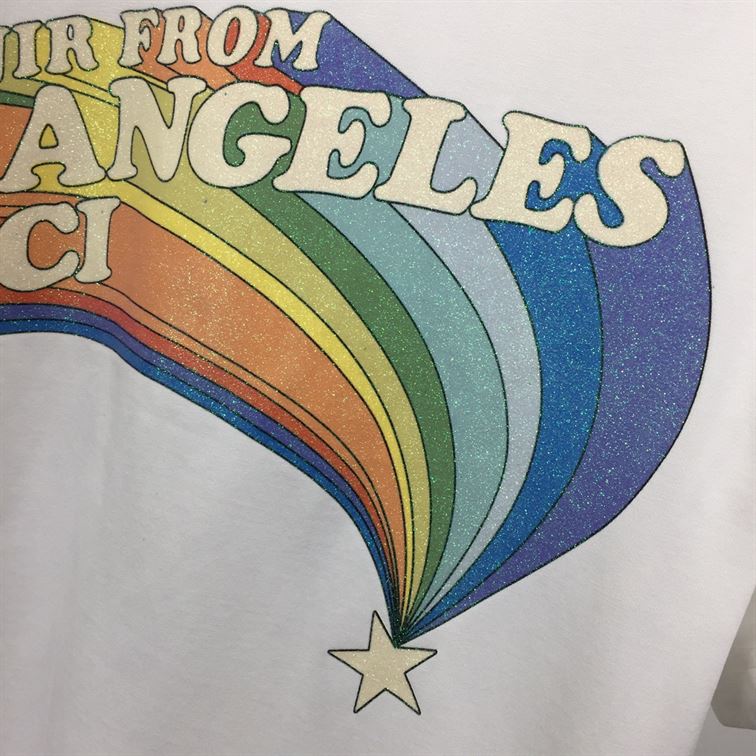 GUCCI SOUVENIR FROM LOS ANGELES PRINT T-SHIRT - GGS020