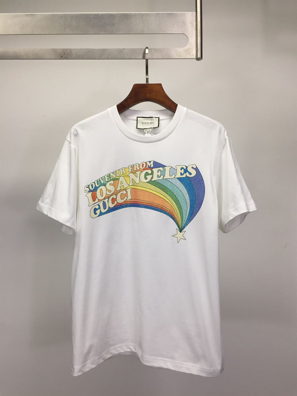 GUCCI SOUVENIR FROM LOS ANGELES PRINT T-SHIRT - GGS020