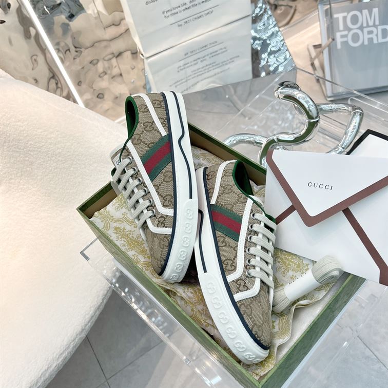 GUCCI TENNIS 1977 SNEAKERS BEIGE - GCC001