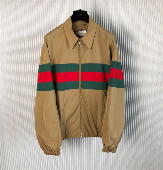 GUCCI WEB COTTON JACKET - GCJ038