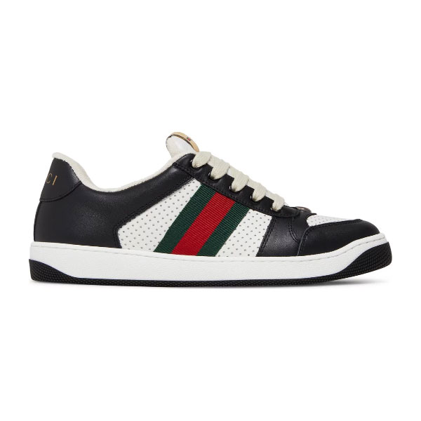 GUCCI WMNS SCREENER BLACK WHITE - GCC155