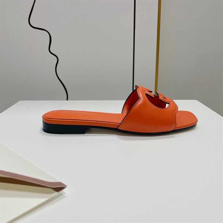 GUCCI WOMEN'S INTERLOCKING G CUT-OUT SLIDE SANDAL - GSL015