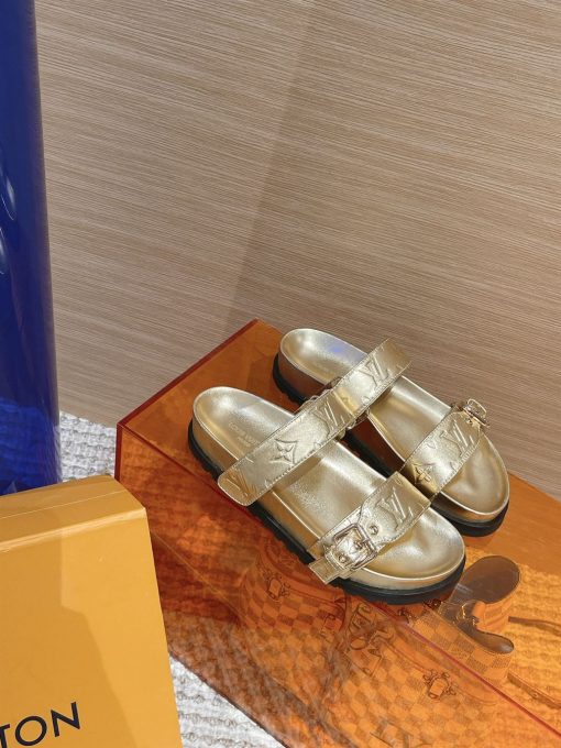 LOUIS VUITTON BOM DIA FLAT COMFORT MULE - LVSD020