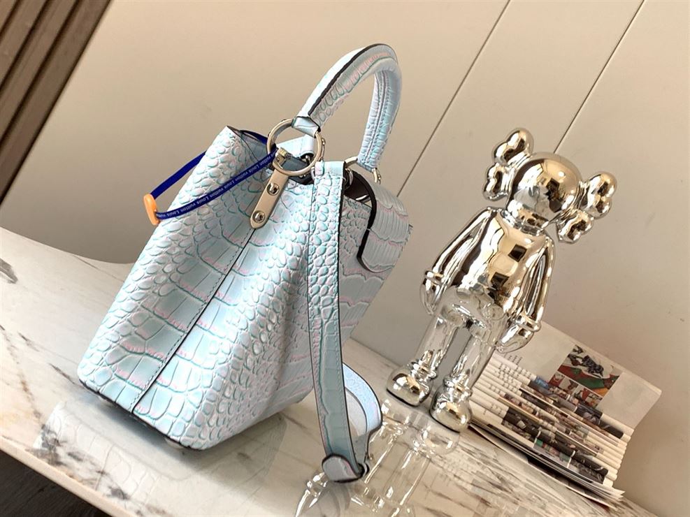 LOUIS VUITTON CAPUCINES BB Light Blue