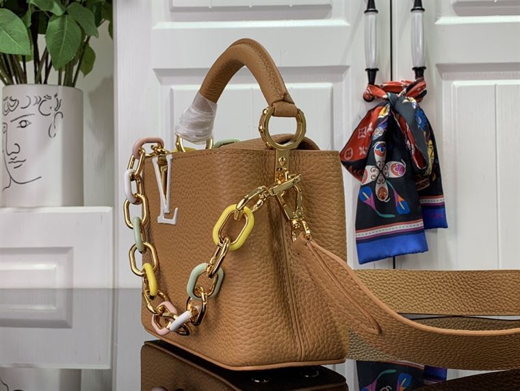 LOUIS VUITTON CAPUCINES MINI BROWN