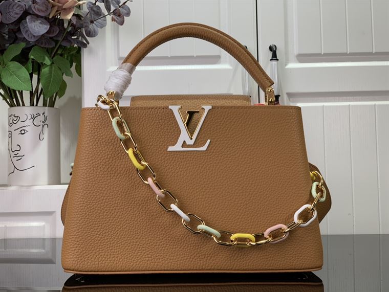 LOUIS VUITTON CAPUCINES MM Brown