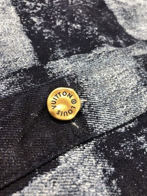 LOUIS VUITTON DAMIER SALT PRINT SHORT SLEEVE SHIRT - LVTS060