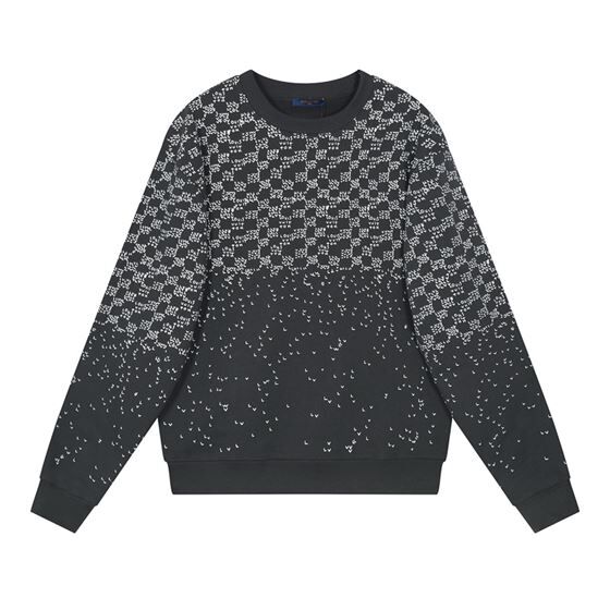 LOUIS VUITTON DAMIER SPREAD PRINTED SWEATSHIRT - LVH016