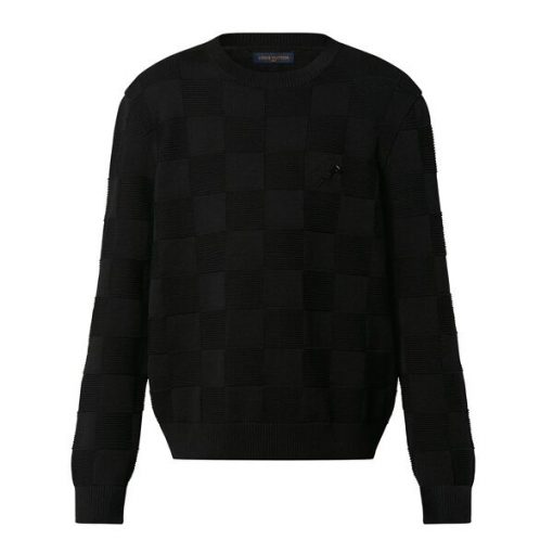 LOUIS VUITTON DAMIER STITCH CREWNECK - LVH044