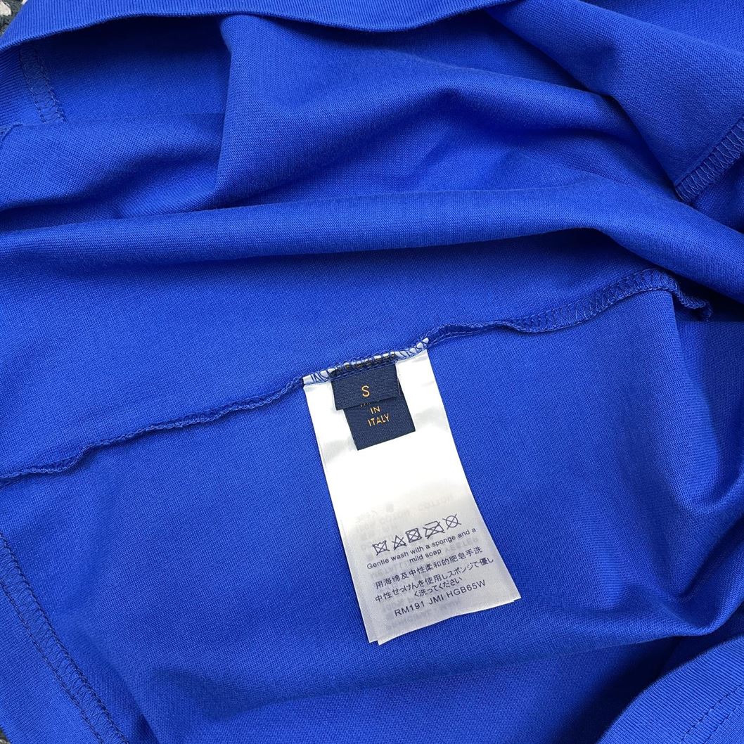 LOUIS VUITTON DEBOSSED TEE - LVTS034