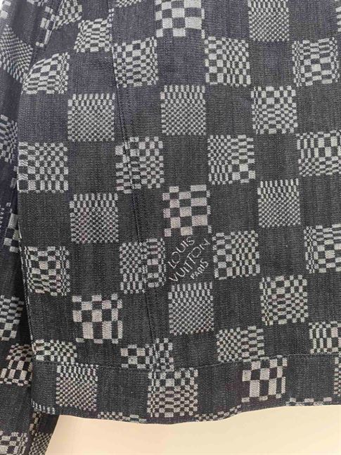 LOUIS VUITTON DISTORTED DAMIER DENIM JACKET - LVC039