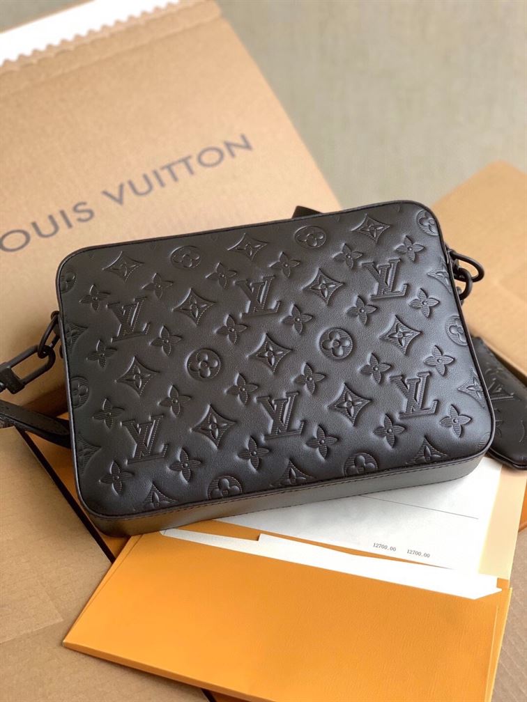 LOUIS VUITTON DOU MESSENGER BLACK - LVB040