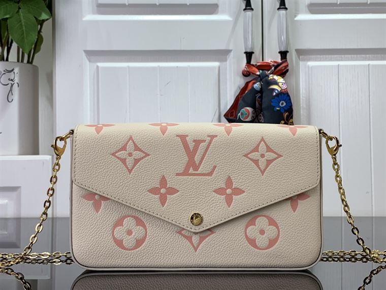 LOUIS VUITTON FELICIE POCHETTE MONOGRAM EMPREINTE LEATHER