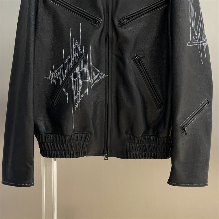 LOUIS VUITTON FREQUENCY CHIC LEATHER BLOUSON - LVC030