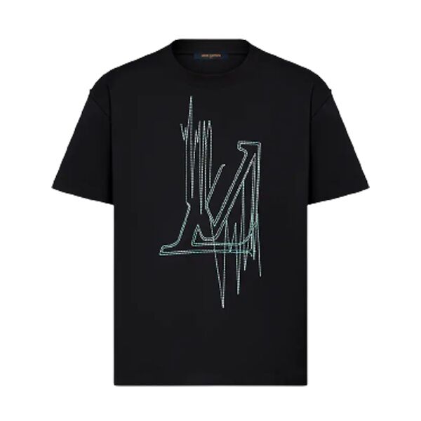 LOUIS VUITTON FREQUENCY GRAPHIC T-SHIRT - LVTS041