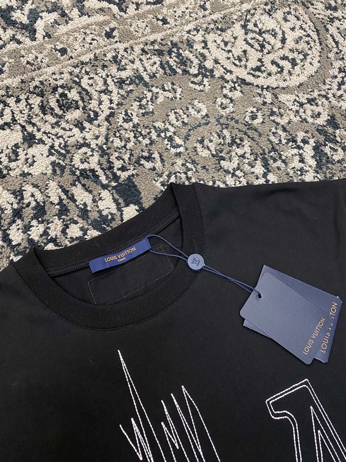 LOUIS VUITTON FREQUENCY GRAPHIC T-SHIRT - LVTS041