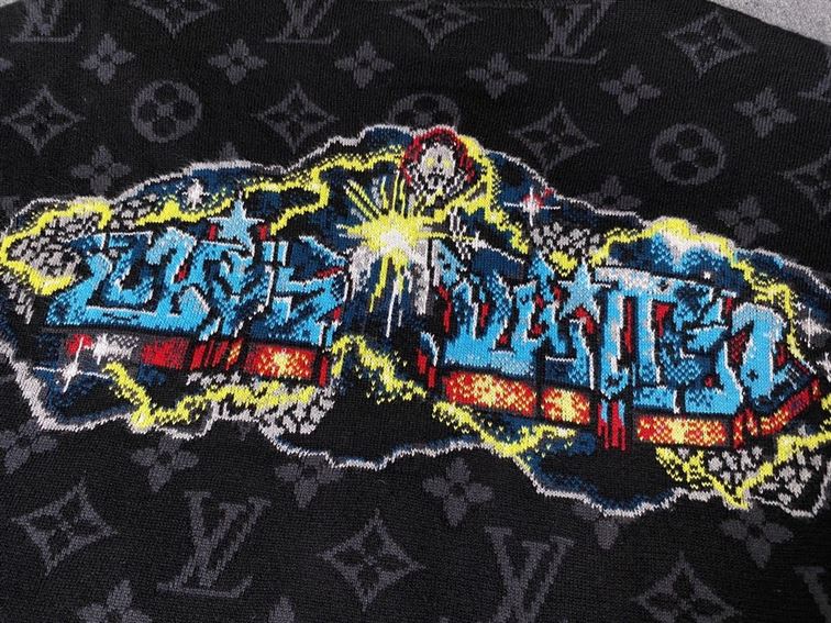 LOUIS VUITTON GRAFFITI ZIPPED BLOUSON - LVC033