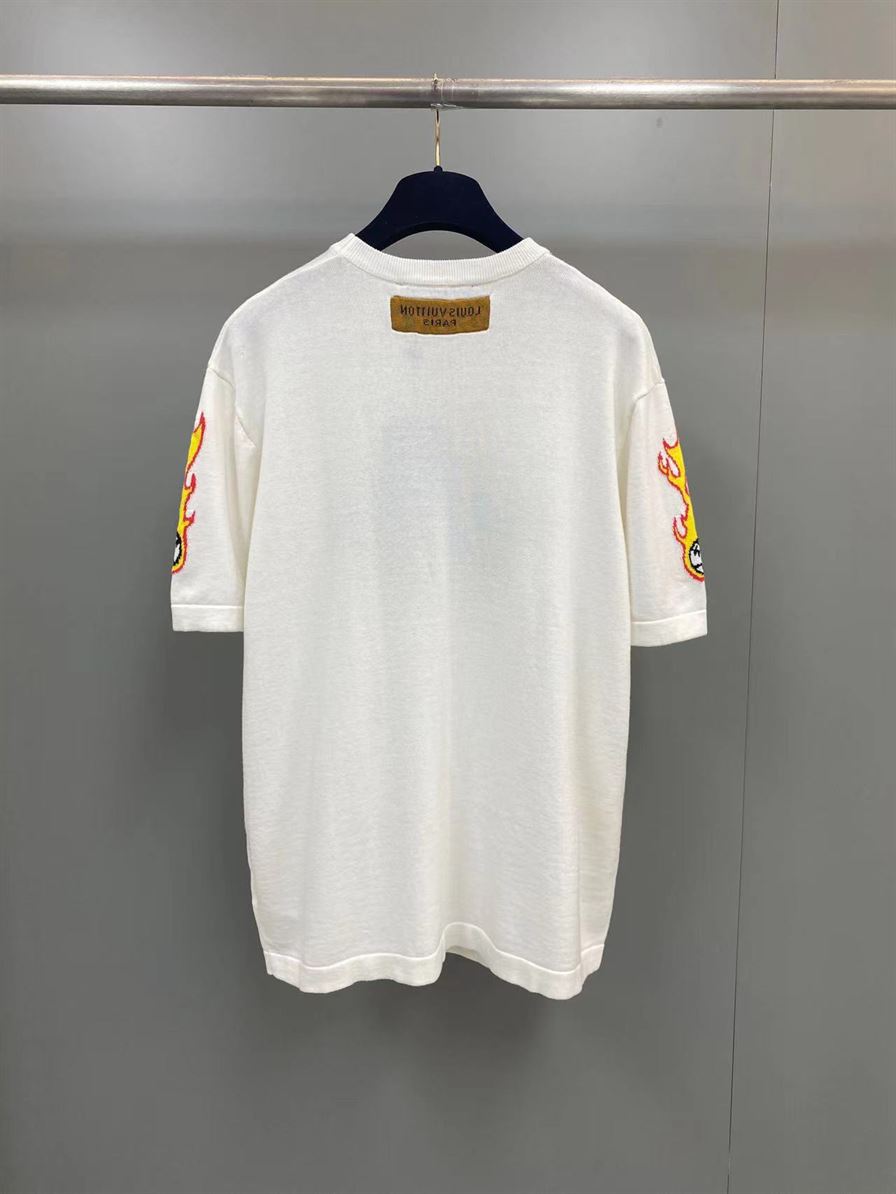 LOUIS VUITTON GRAPHIC SHORT-SLEEVED CREWNECK - LVTS061