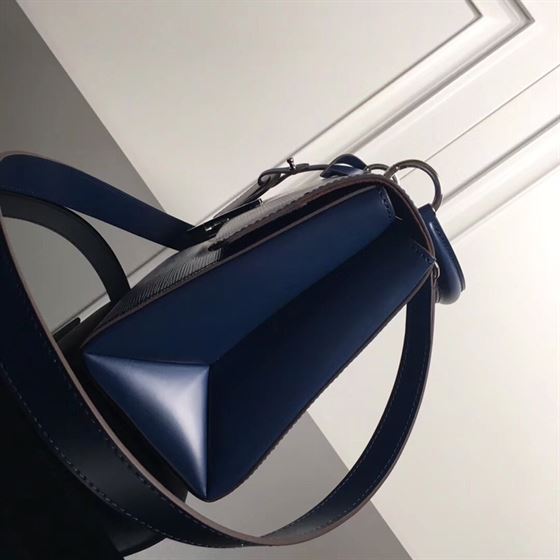 LOUIS VUITTON GRENELLE PM EPI LEATHER BLUE