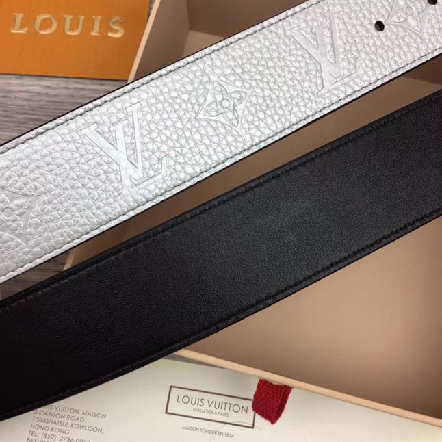 LOUIS VUITTON INITIALS 40MM REVERSIBLE BELT - LBE090