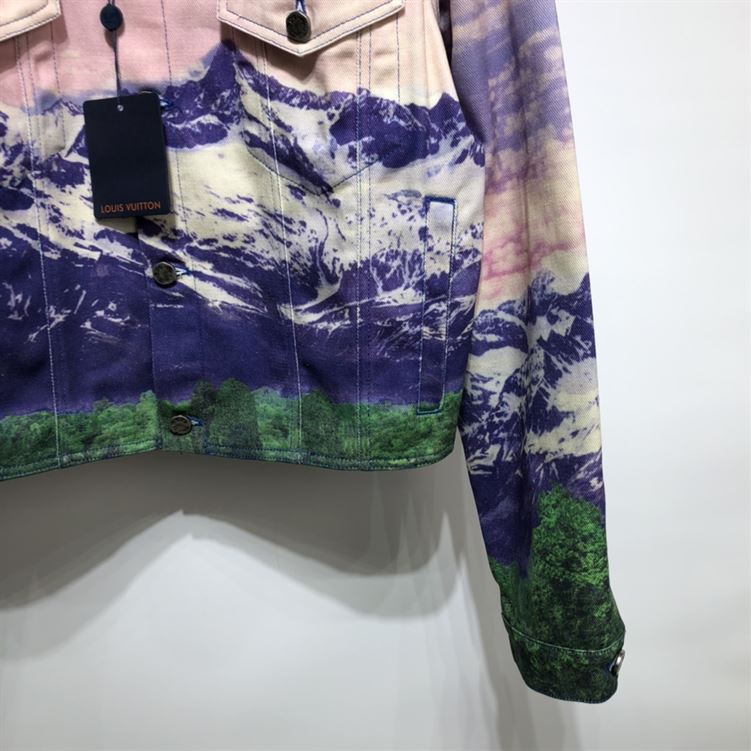 LOUIS VUITTON LANDSCAPE DENIM JACKET - LVC007
