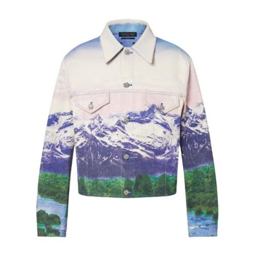 LOUIS VUITTON LANDSCAPE DENIM JACKET - LVC007