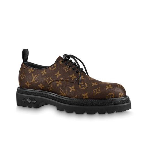 LOUIS VUITTON LV BLACK ICE DERBY MONOGRAM CANVAS - LVS102