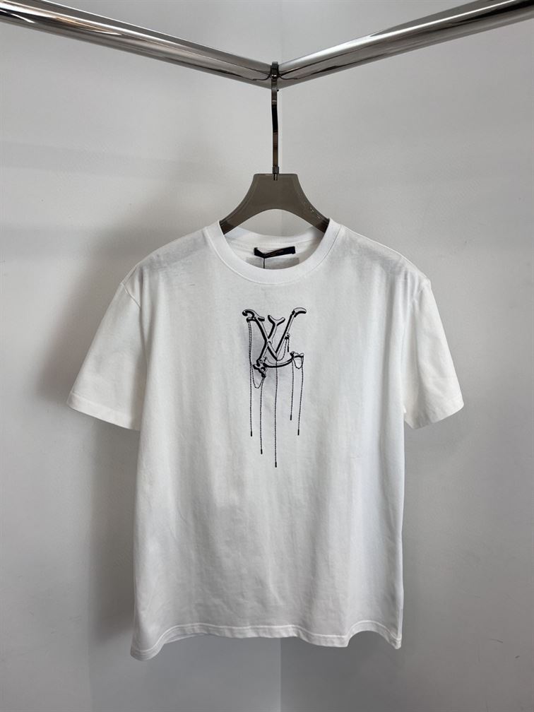 LOUIS VUITTON LV PENDANT EMBROIDERY T-SHIRT - LVTS0017