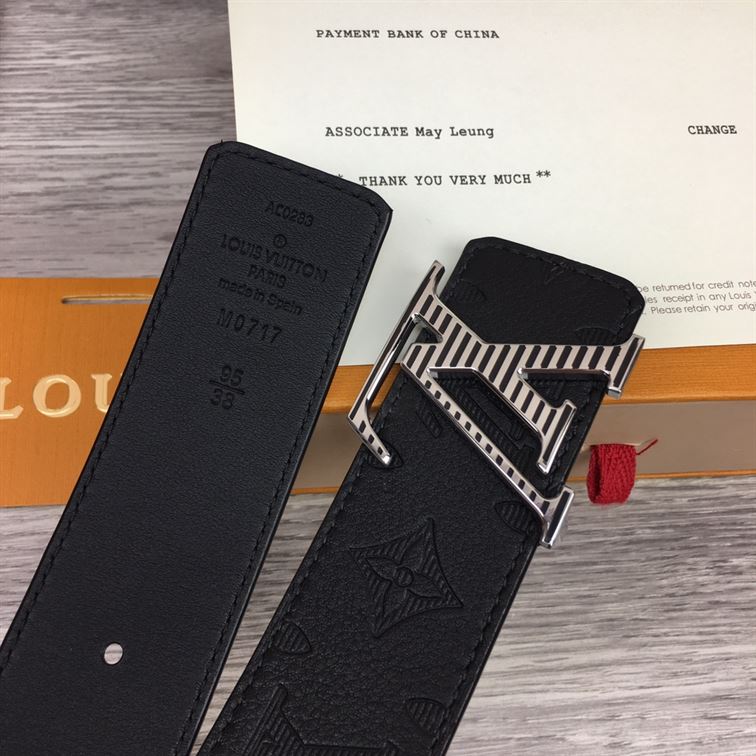 LOUIS VUITTON LV SHADOW 40MM REVERSIBLE BELT - LBE042