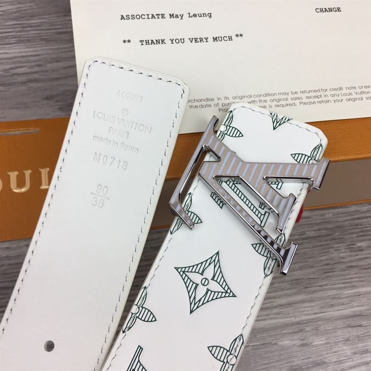 LOUIS VUITTON LV SHADOW 40MM REVERSIBLE BELT - LBE043